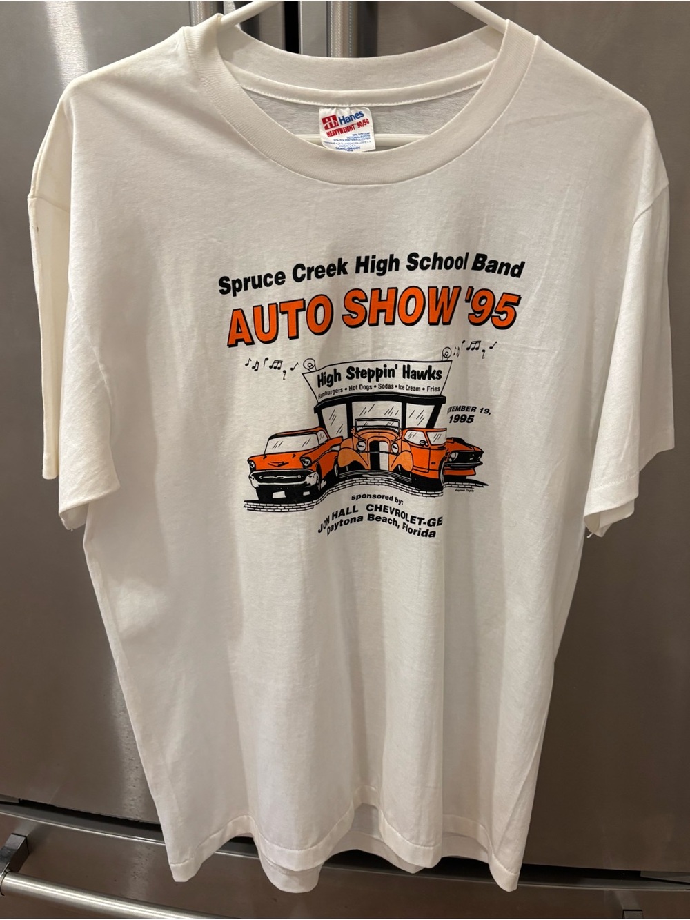 Port orange Fl spruce creek high school band AUTO SHOW '95 Graphic Tee shirt